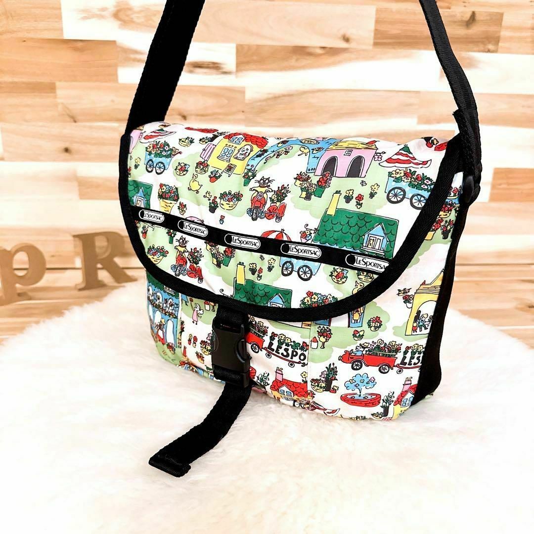 LeSportsac - 【レスポートサック】ヴィレッジ ショルダーバッグ ネコ