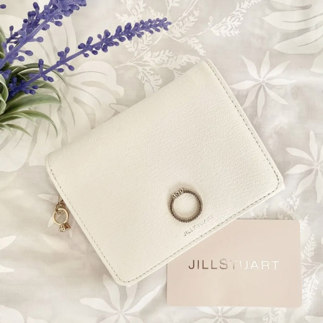 JILLSTUART【新品】 スプリンクル 口金折り財布 ワイン 折り財布