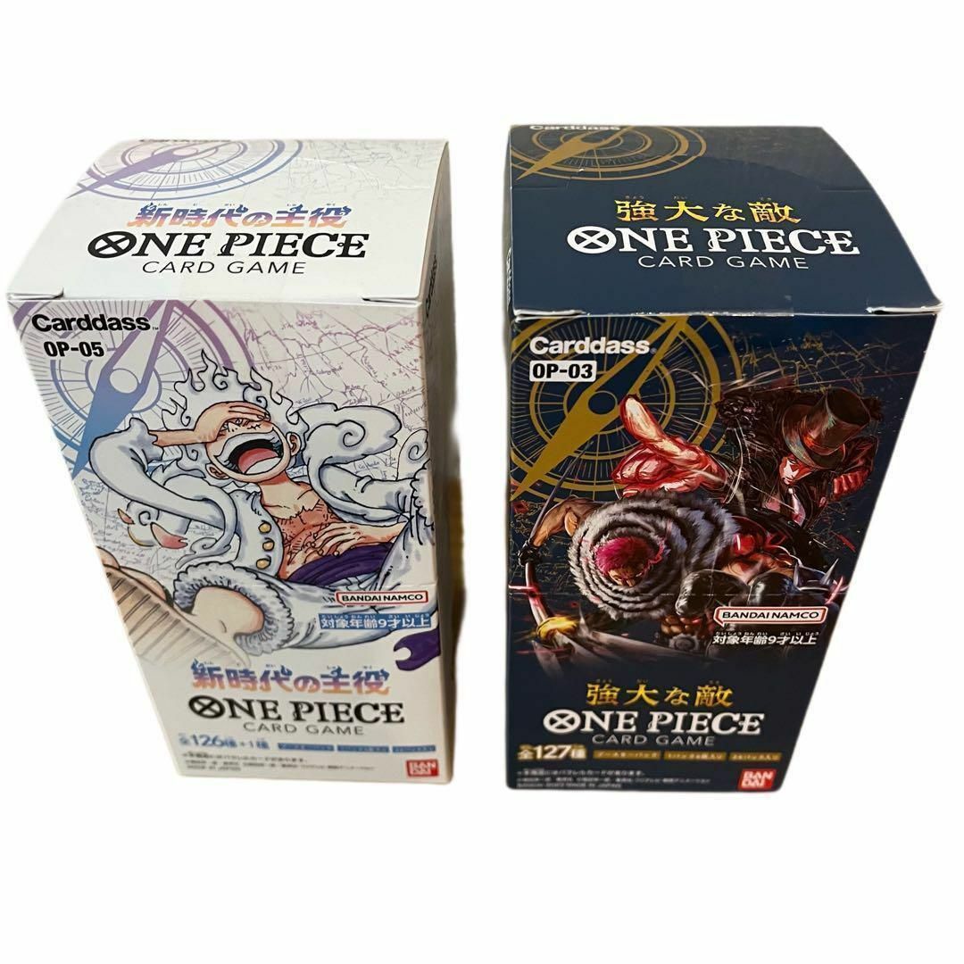 完全未開封 ONE PIECE カードゲーム 強大な敵 BOX テープ アマゾン
