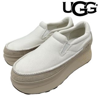 UGG - 〈美品〉UGG アグ【24.5cm】マリン スリッポン 厚底 スニーカー ...