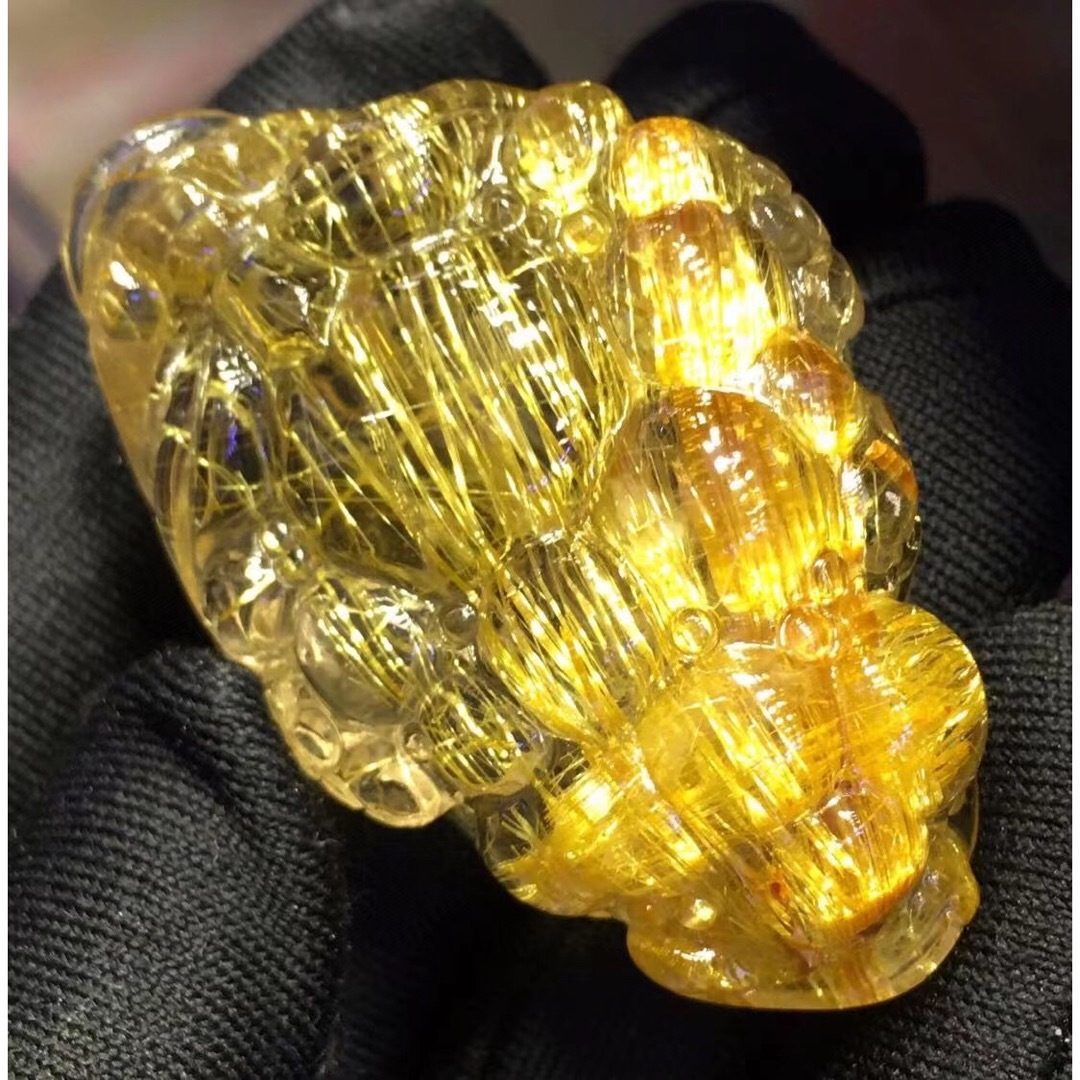 ⭐︎【天然】タイチンクオーツ ルース 35.3g