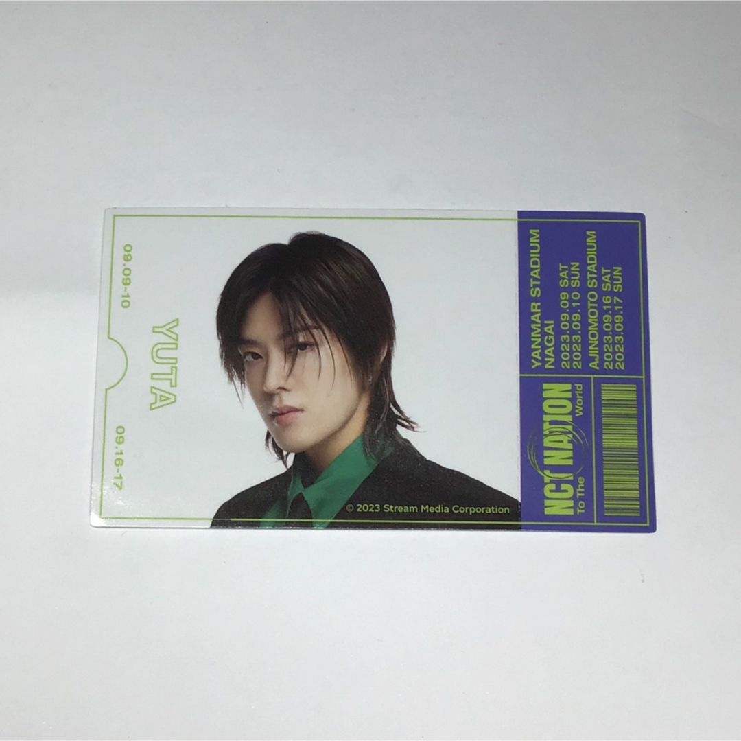 nct nation ユウタ 悠太 アクリルキーホルダー ハンドストラップ