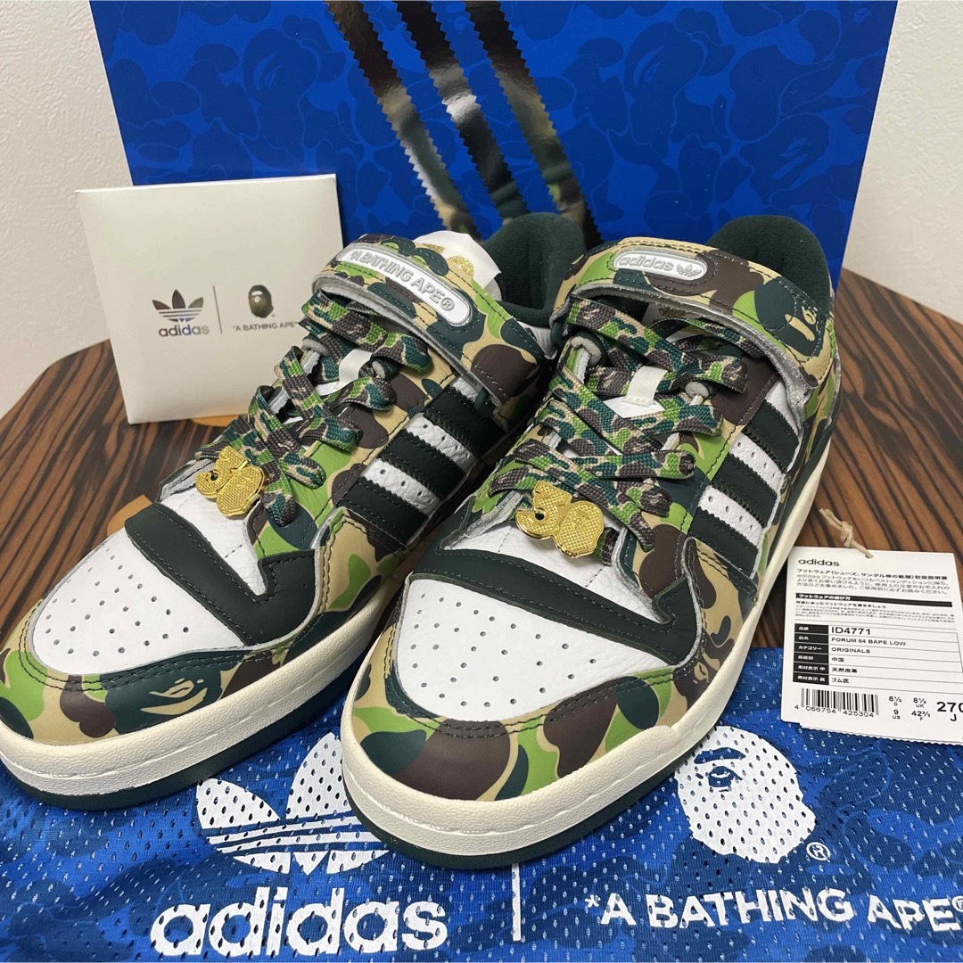 Ａ BATHING APE ✕ adidas スニーカー