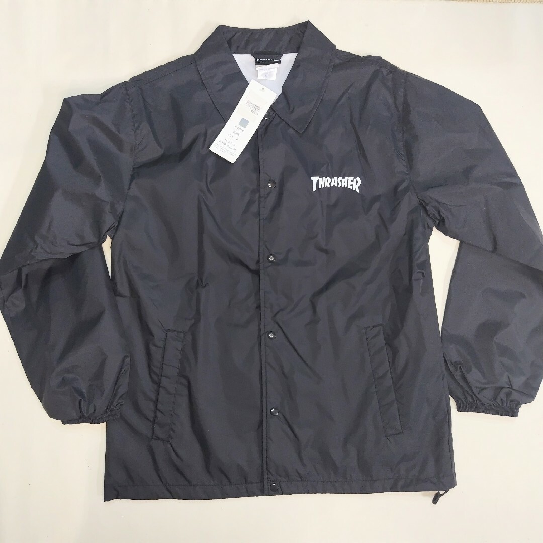 THRASHER コーチジャケット ブラック Mサイズ