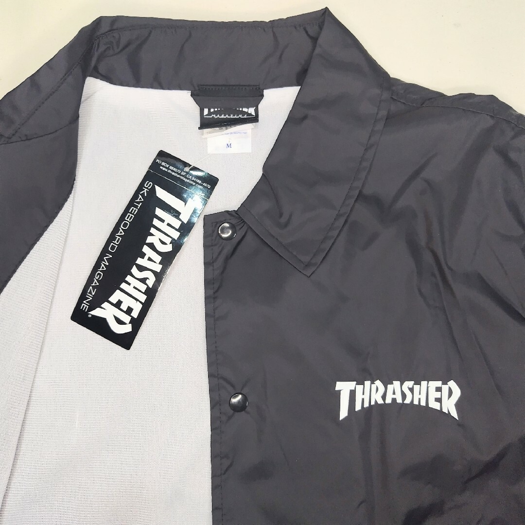THRASHER コーチジャケット ブラック Mサイズ