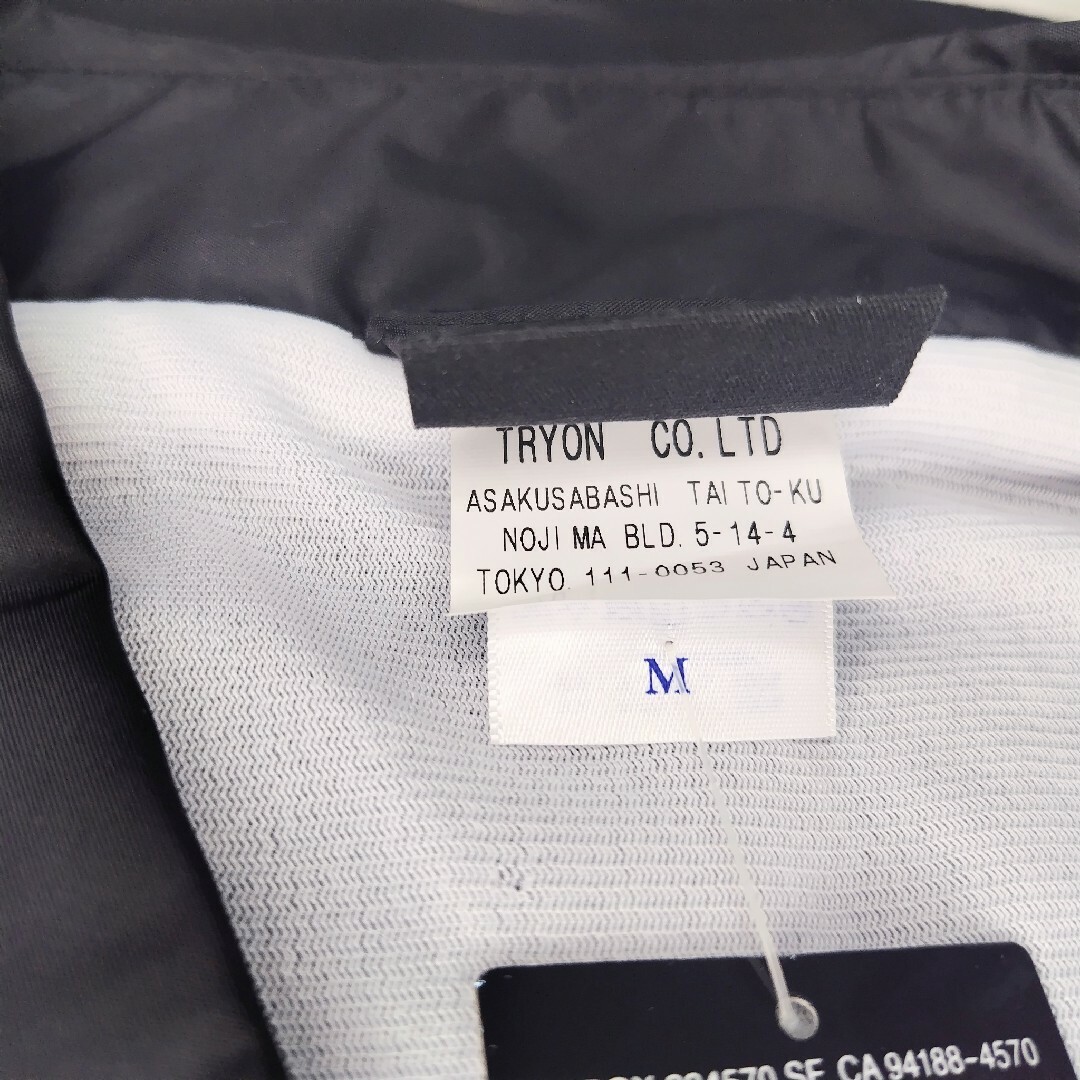 THRASHER(スラッシャー)のTHRASHER コーチジャケット ブラック Mサイズ メンズのジャケット/アウター(ナイロンジャケット)の商品写真