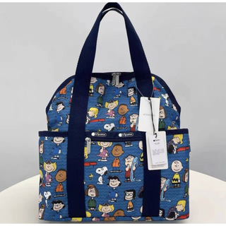 LeSportsac 新品カートゥーンプリント トートバッグ2442-