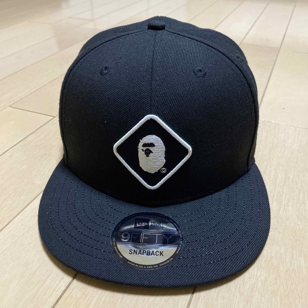 即完 新品 FCRB X BAPE EMBLEM 9FIFTY キャップ帽子