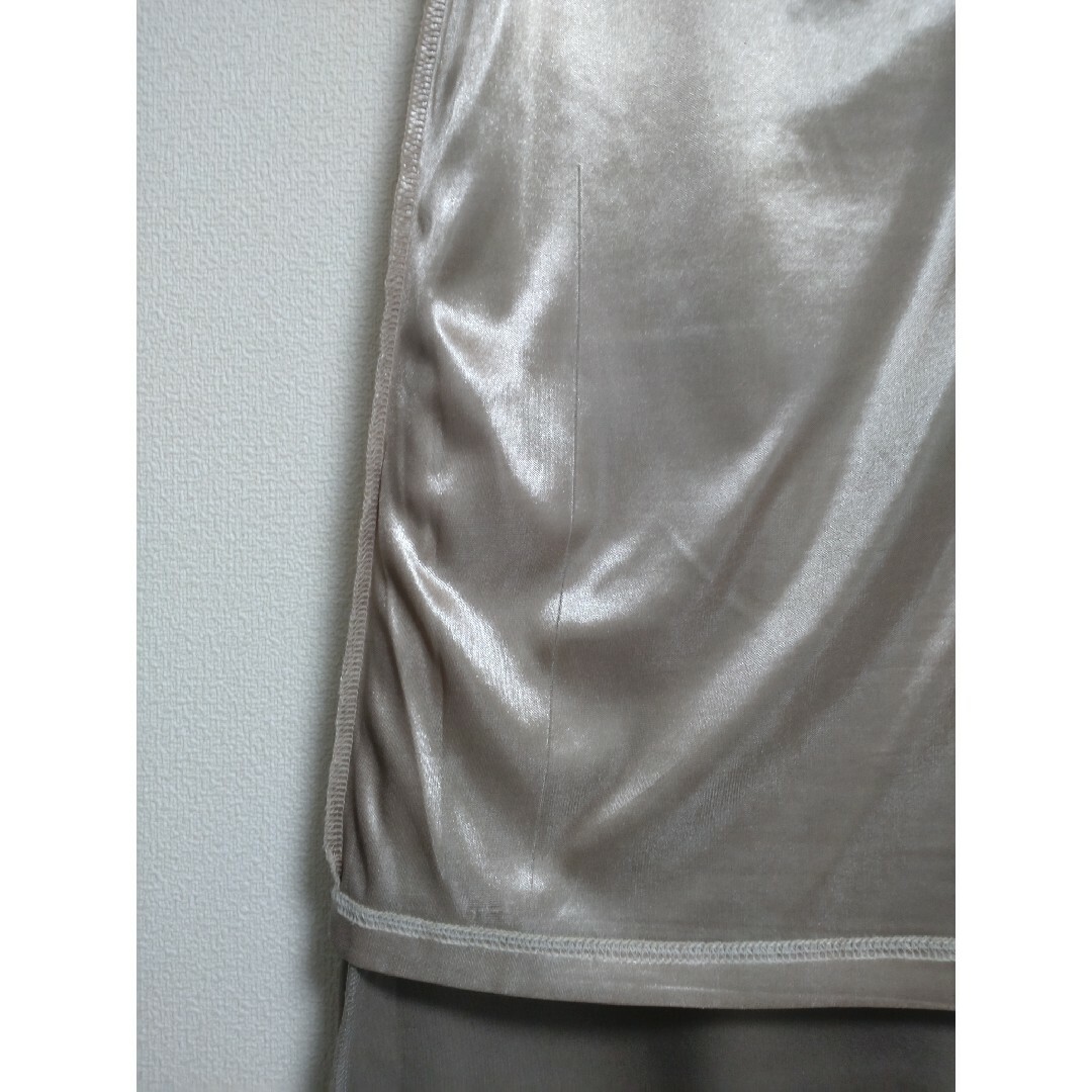 nano・universe(ナノユニバース)のナノユニバース　セットアップ　ドルマントップス　スカート レディースのスカート(ひざ丈スカート)の商品写真