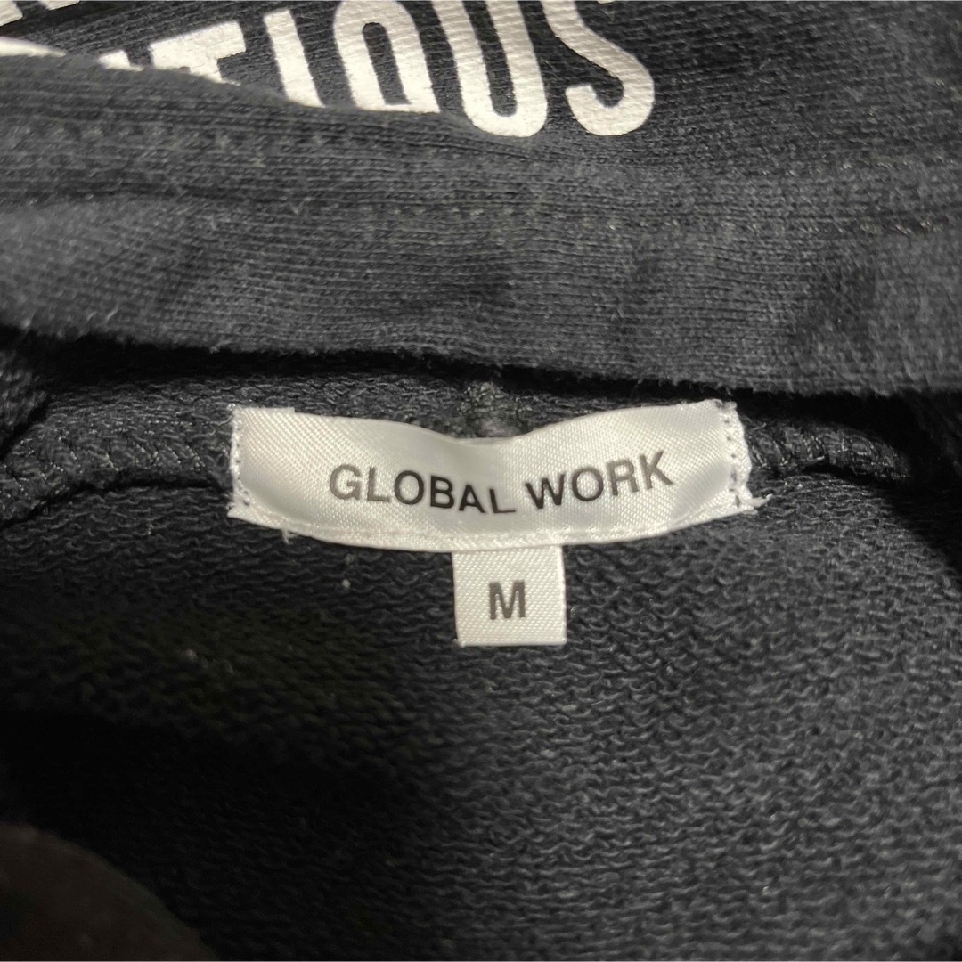 GLOBAL WORK(グローバルワーク)のGLOBAL WORK   ロゴパーカー キッズ/ベビー/マタニティのキッズ服男の子用(90cm~)(Tシャツ/カットソー)の商品写真