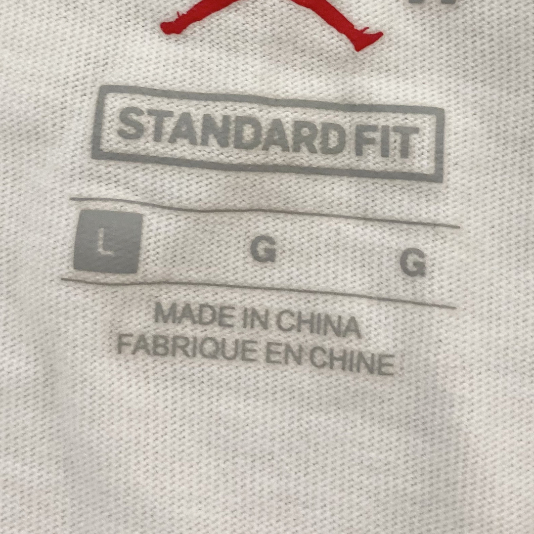 Jordan Brand（NIKE）(ジョーダン)のNike ジョーダン クルーネック Tシャツ 白 Lサイズ メンズのトップス(Tシャツ/カットソー(半袖/袖なし))の商品写真