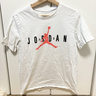 ジョーダン(Jordan Brand（NIKE）)のNike ジョーダン クルーネック Tシャツ 白 Lサイズ(Tシャツ/カットソー(半袖/袖なし))