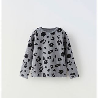 ザラキッズ(ZARA KIDS)のzaraベビー　アニマルカットソー　新品未使用(シャツ/カットソー)