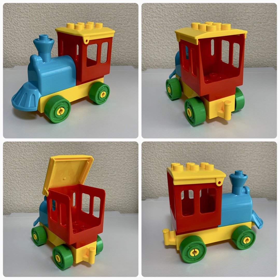 ブロック 車 機関車 汽車 セット LEGO レゴ 互換品 玩具 プレゼント  キッズ/ベビー/マタニティのおもちゃ(電車のおもちゃ/車)の商品写真