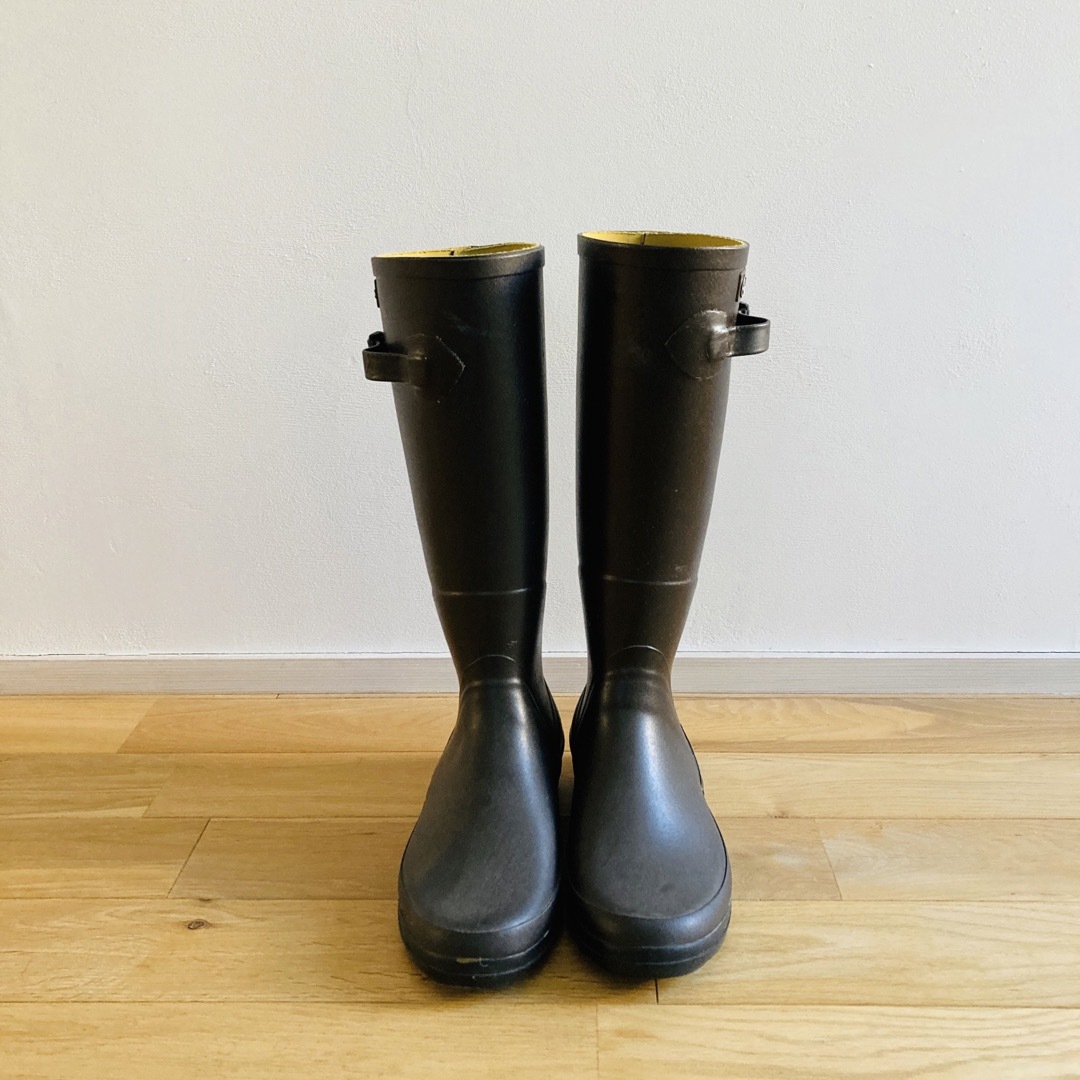 AIGLE - 【美品】AIGLE エーグル 長靴 レインブーツ ブラウン 37