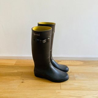 AIGLE - 【美品】AIGLE エーグル 長靴 レインブーツ ブラウン 37 ...