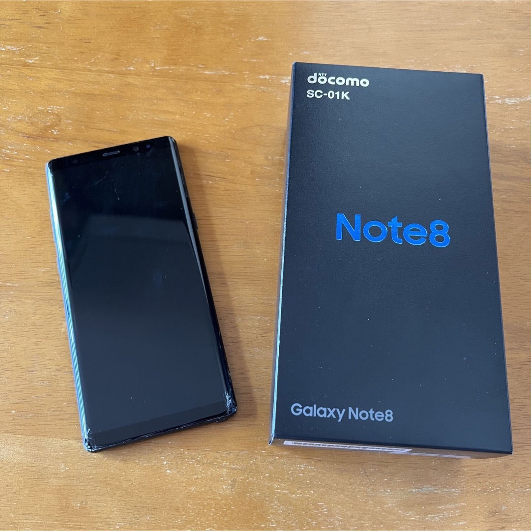 galaxy note 8 本体  ブラック ドコモ