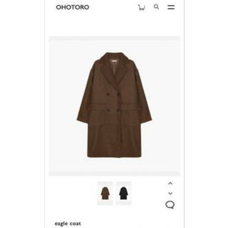 オオトロ(OHOTORO)のohotoro eagle coat(ロングコート)