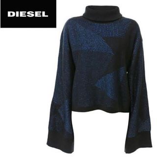 ディーゼル(DIESEL)のDIESEL 星柄タートルネック(ニット/セーター)