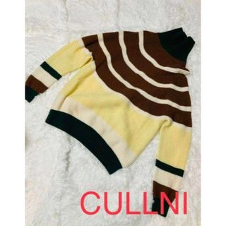 美品 定価33,611円 CULLNI タートルネックオーバーニット サイズ2の 美品 定価33,611円 CULLNI タートルネックオーバーニット サイズ2の