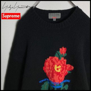 【☆幻の一着☆】極美品 Supreme ハーフジップ ロンT 総柄 L 超激レア