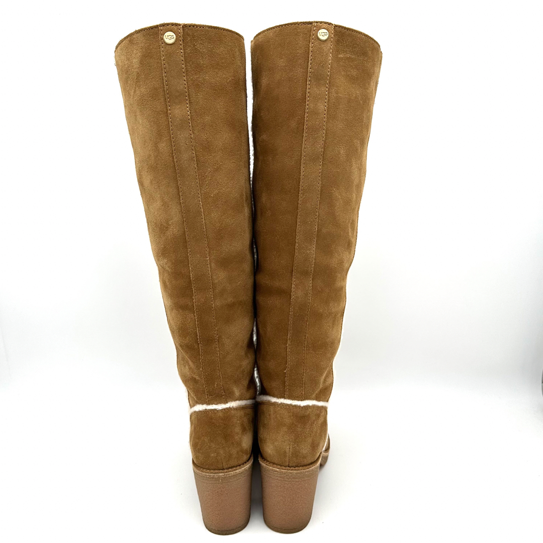 〈極美品〉UGG アグ【23cm】ムートン ニーハイ ロングブーツ キャメル