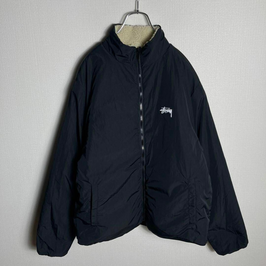 美品　stussy 総柄ジャケット リバーシブル oldstussy