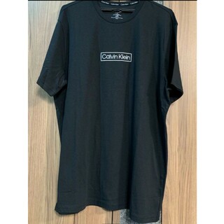 カルバンクライン(Calvin Klein)のカルバンクライン　半袖　クルーネック　Tシャツ　ブラック　Lサイズ　新品(Tシャツ/カットソー(半袖/袖なし))