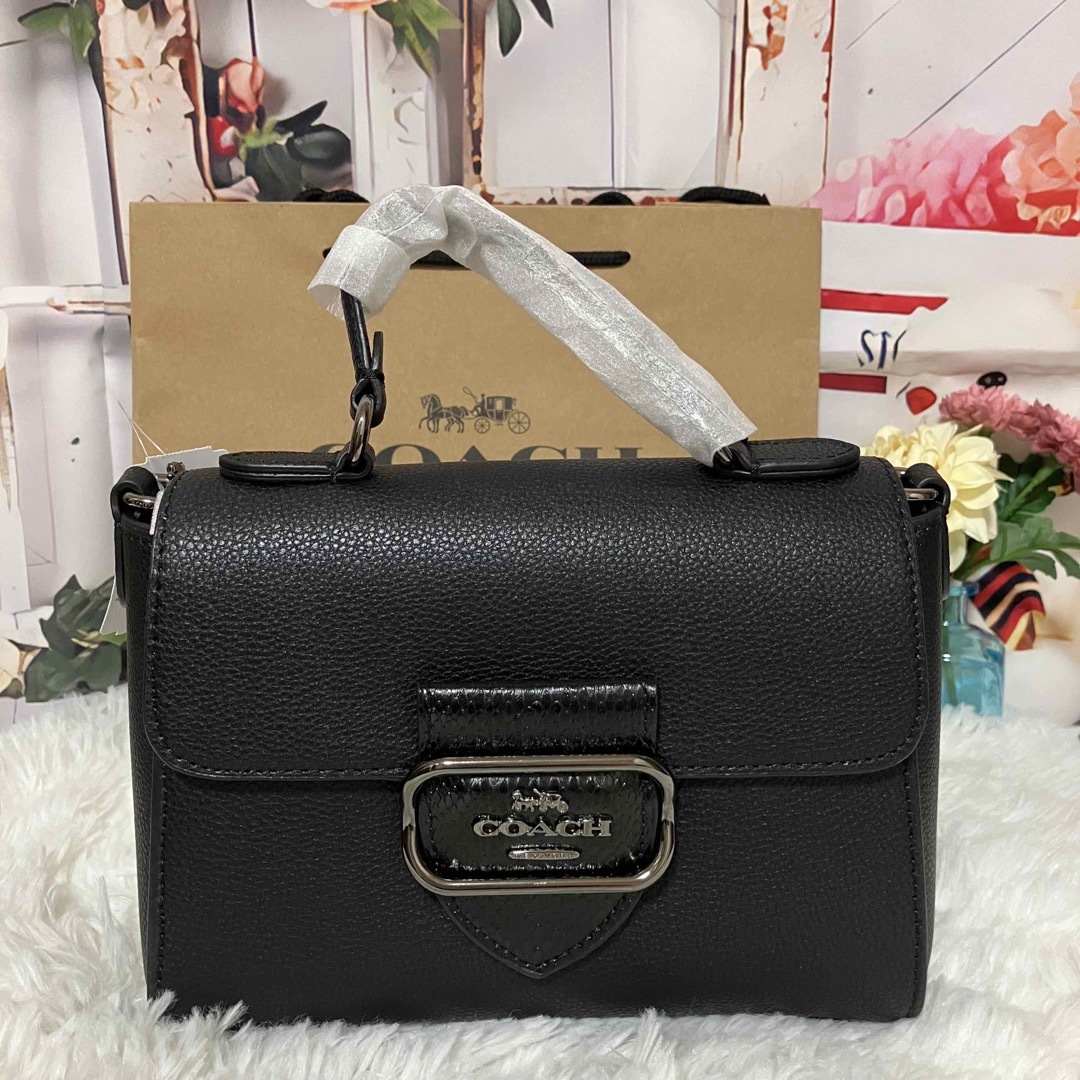 COACH - コーチ COACH モーガン トップ ハンドル サッチェル 新品未