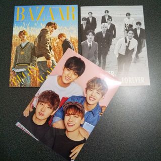 セブンティーン(SEVENTEEN)の【おまけクリアファイル付】BAZAAR SEVENTEEN 97line(アイドルグッズ)