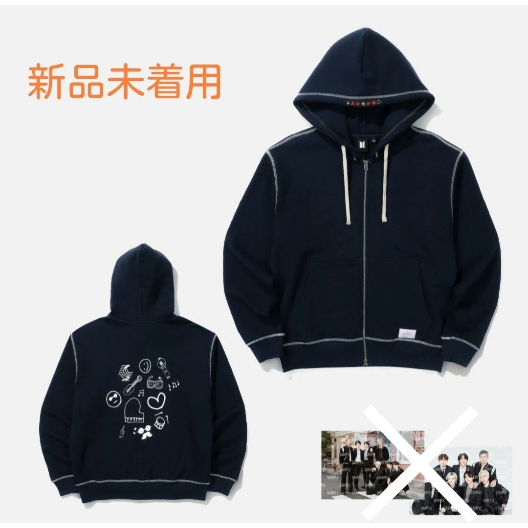 BTS V テヒョン パーカー ZIP-UP HOODIE