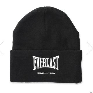 ウィンダンシー(WIND AND SEA)のEVERLAST × WDS BEANIE BLACK(ニット帽/ビーニー)