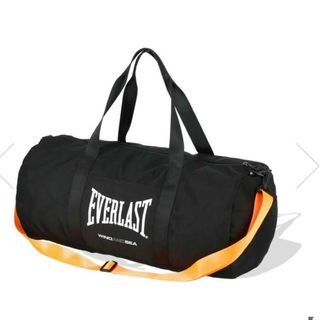 WIND AND SEA - EVERLAST × WDS NYLON DRUM BAG BLACK