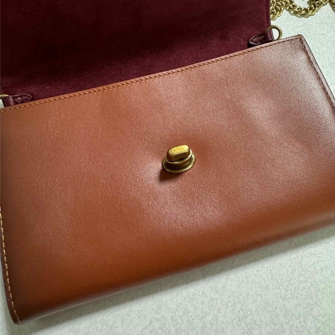 COACH(コーチ)の♡美品♡coach♡マーロウターンロックチェーンショルダーバッグ♡クロスボディ レディースのバッグ(ショルダーバッグ)の商品写真