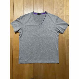 HIGH STREET - HIGH STREET VネックTシャツ メンズ Mサイズ グレー