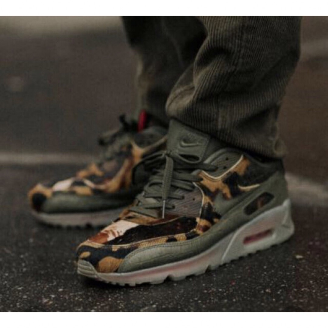 《美品24.0cm》NIKE AIR MAX90 CROC CAMO