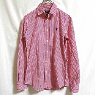 ポロラルフローレン シャツ/ブラウス(レディース/長袖)(ピンク/桃色系