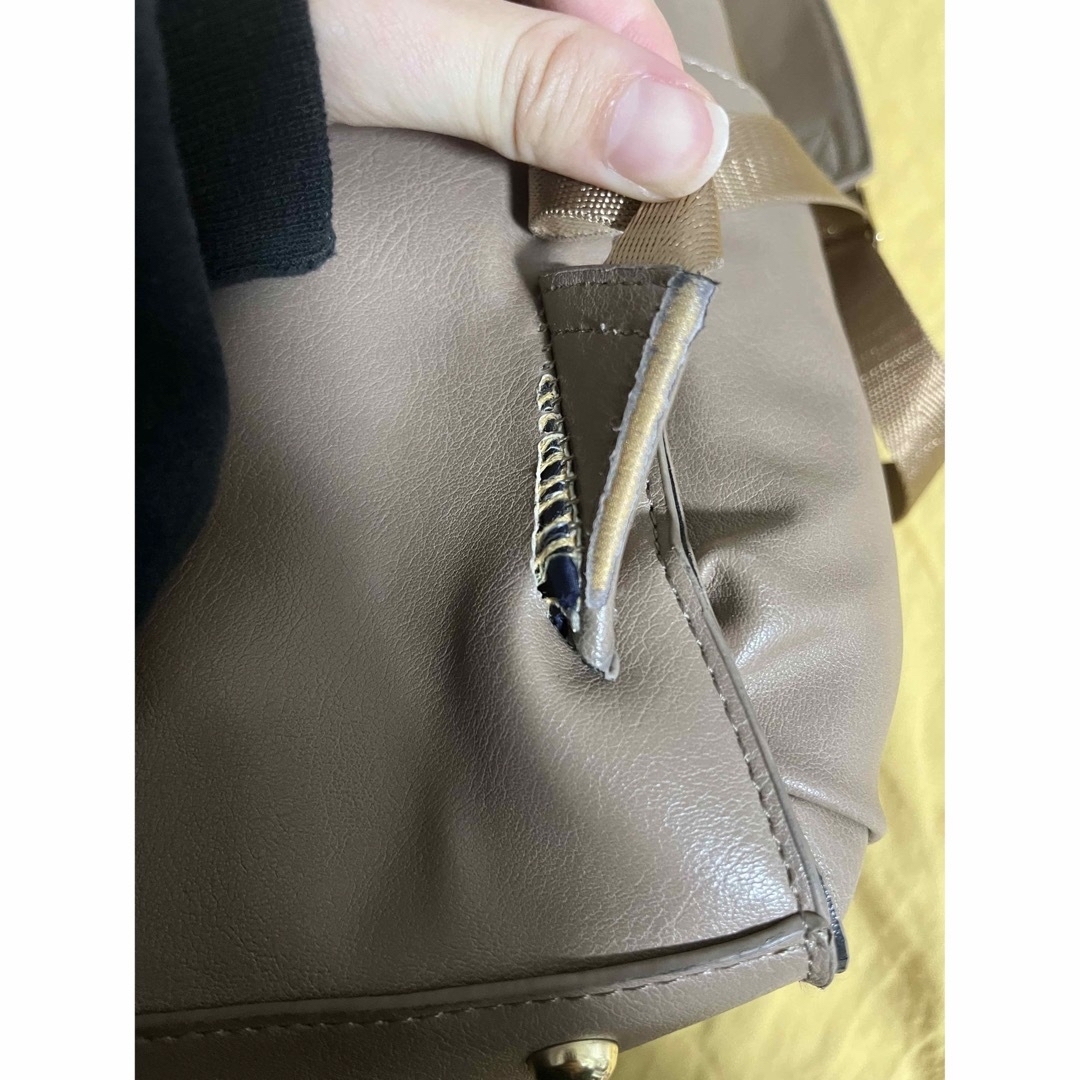 mytwilight　12ポケット合皮大容量リュック レディースのバッグ(リュック/バックパック)の商品写真