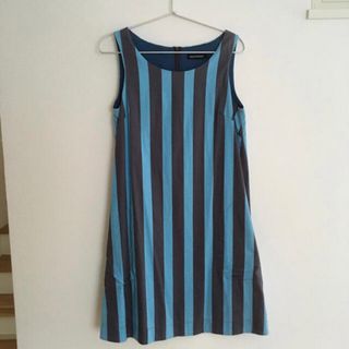 marimekko - 【美品】マリメッコ ワンピース ストライプ柄 34の通販 by ...