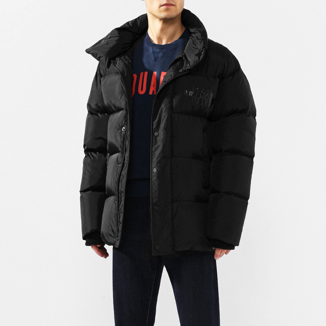 DSQロゴ16万ダウンジャケットDSQUARED2ディースクエアードコート52