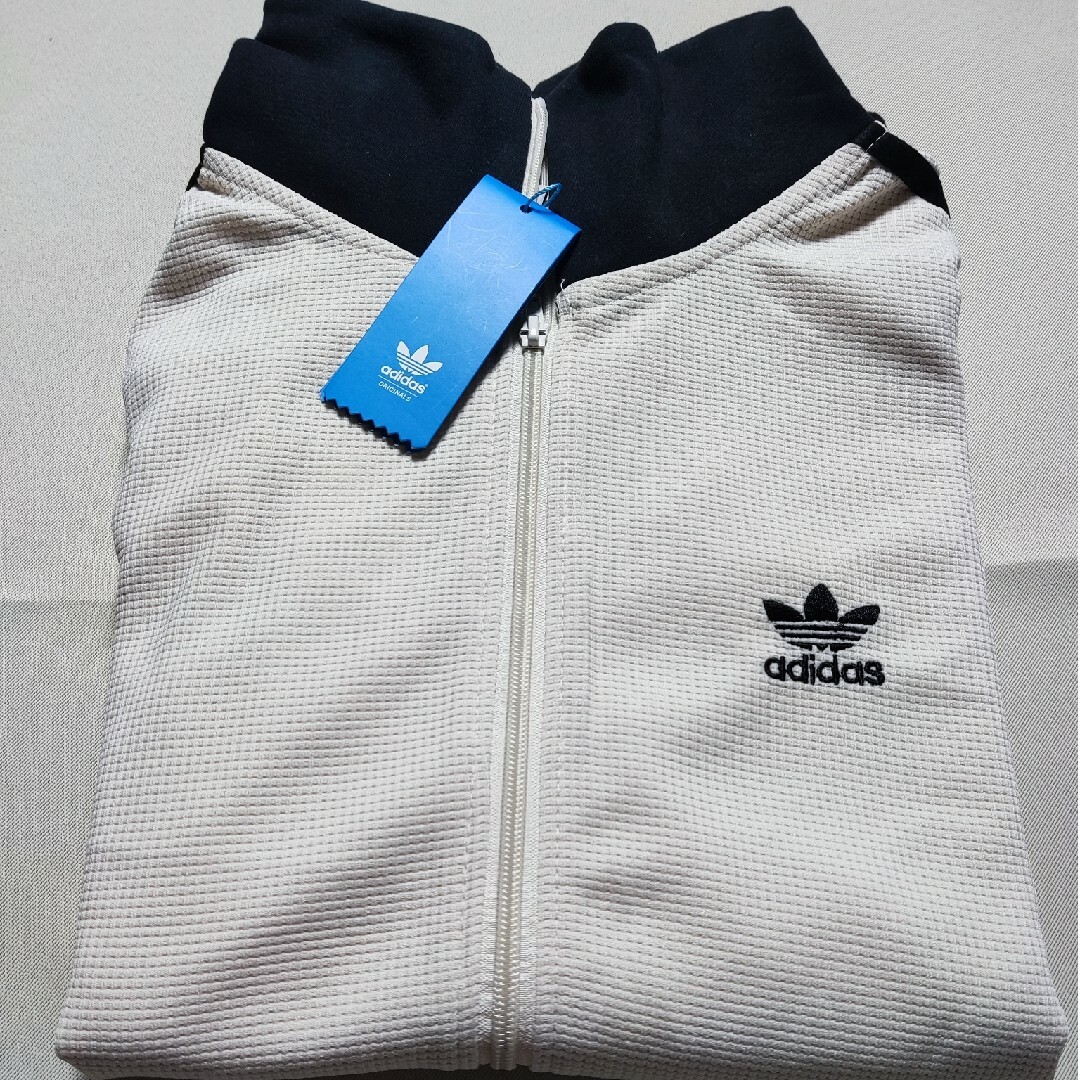 超美品 adidas オリジナルス ワッフルトラックジャケット L