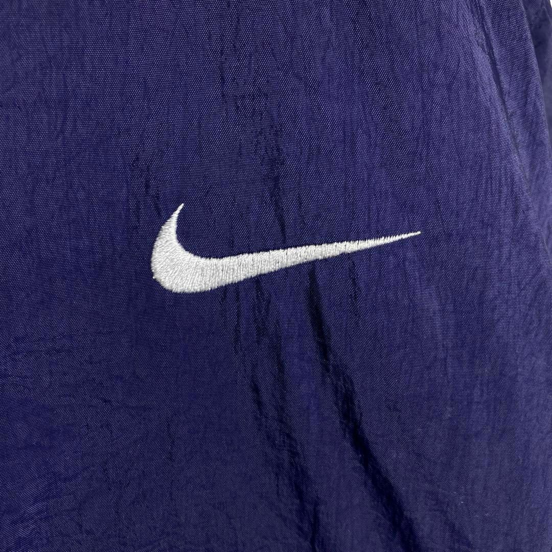 NIKE - 【肉厚】ナイキ 刺繍ロゴ 中綿 ジップダウンジャケット