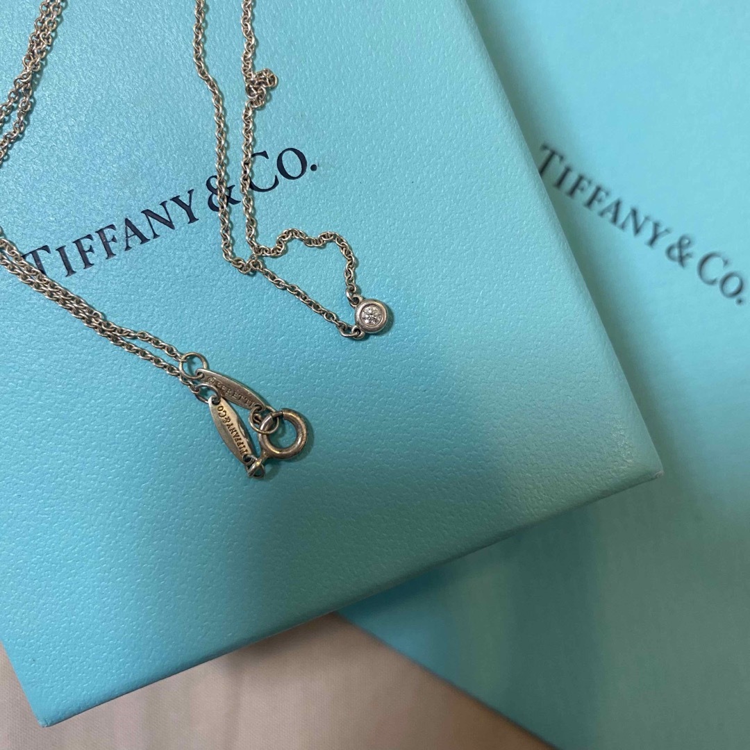Tiffany & Co. - Tiffany ティファニー 一粒ダイヤネックレスの通販 by