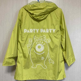 パーティーパーティー(PARTYPARTY)のパーティパーティ＊黄色いコート120美品(コート)