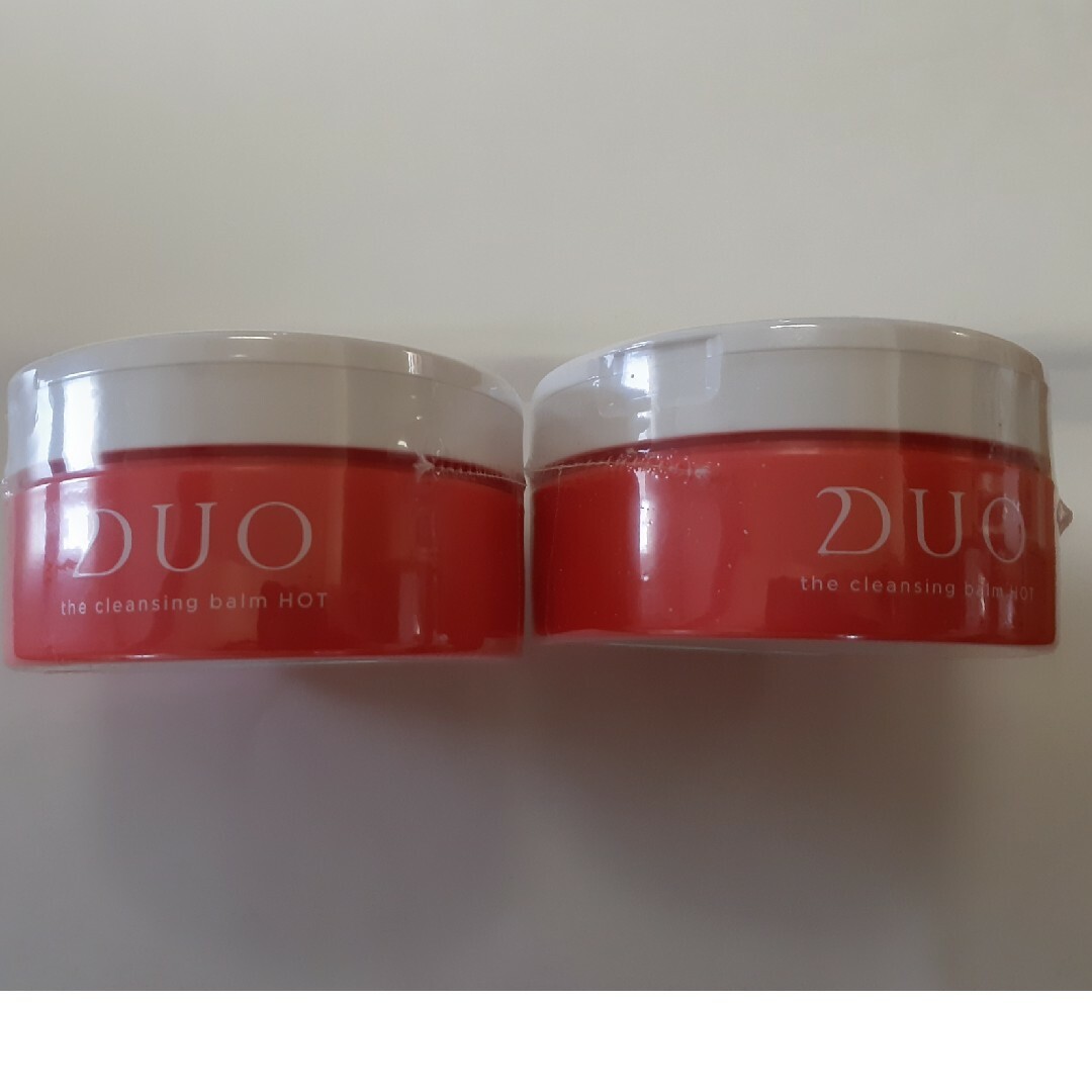 DUO(デュオ)の【新品×2】DUO ザ クレンジングバーム　ホットa 90g×2個セット コスメ/美容のスキンケア/基礎化粧品(クレンジング/メイク落とし)の商品写真