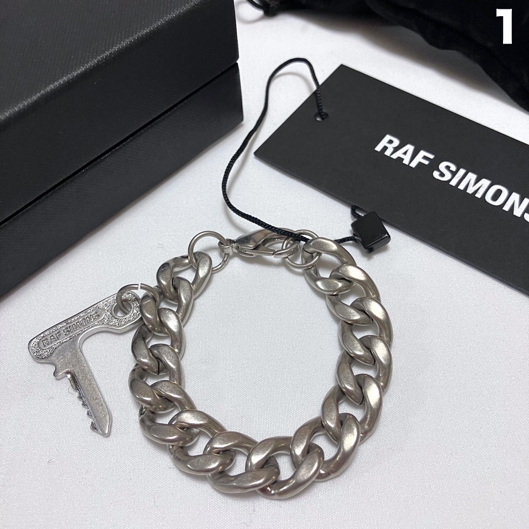 RAF SIMONS - 新品 1 23SS RAF SIMONS チェーンブレスレット 5493の