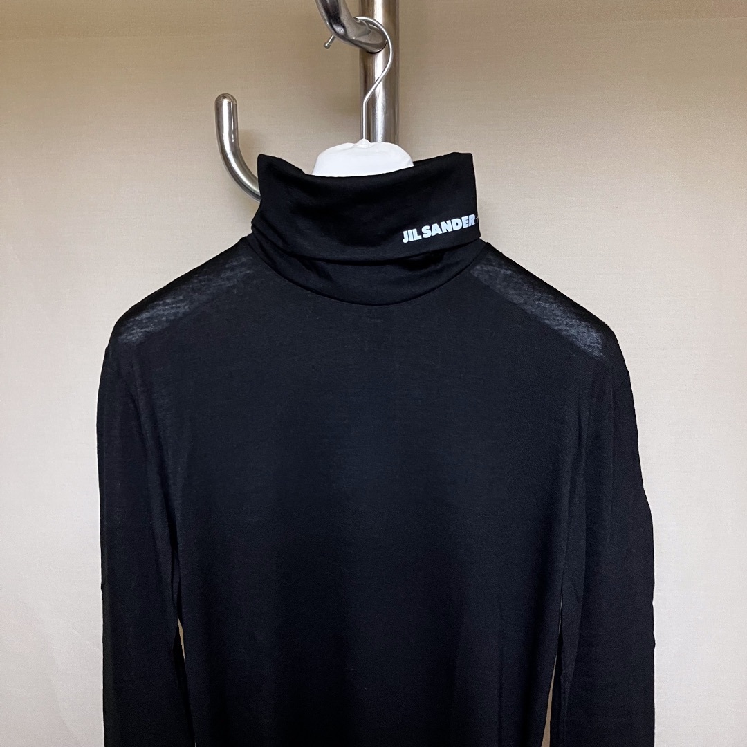 新品 S 22aw JIL SANDER ロゴハイネックニット 5260