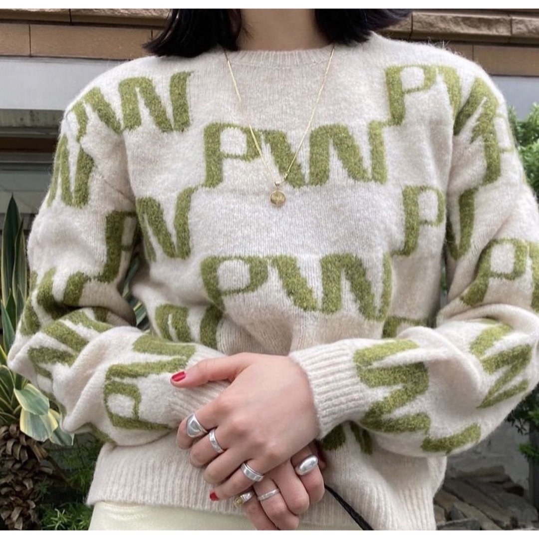 6 (ROKU)(ロク)のpaloma wool パロマウール Windows pullover レディースのトップス(ニット/セーター)の商品写真