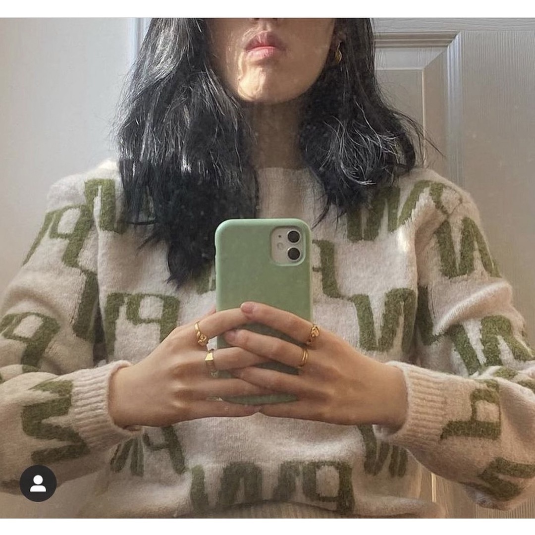 6 (ROKU)(ロク)のpaloma wool パロマウール Windows pullover レディースのトップス(ニット/セーター)の商品写真