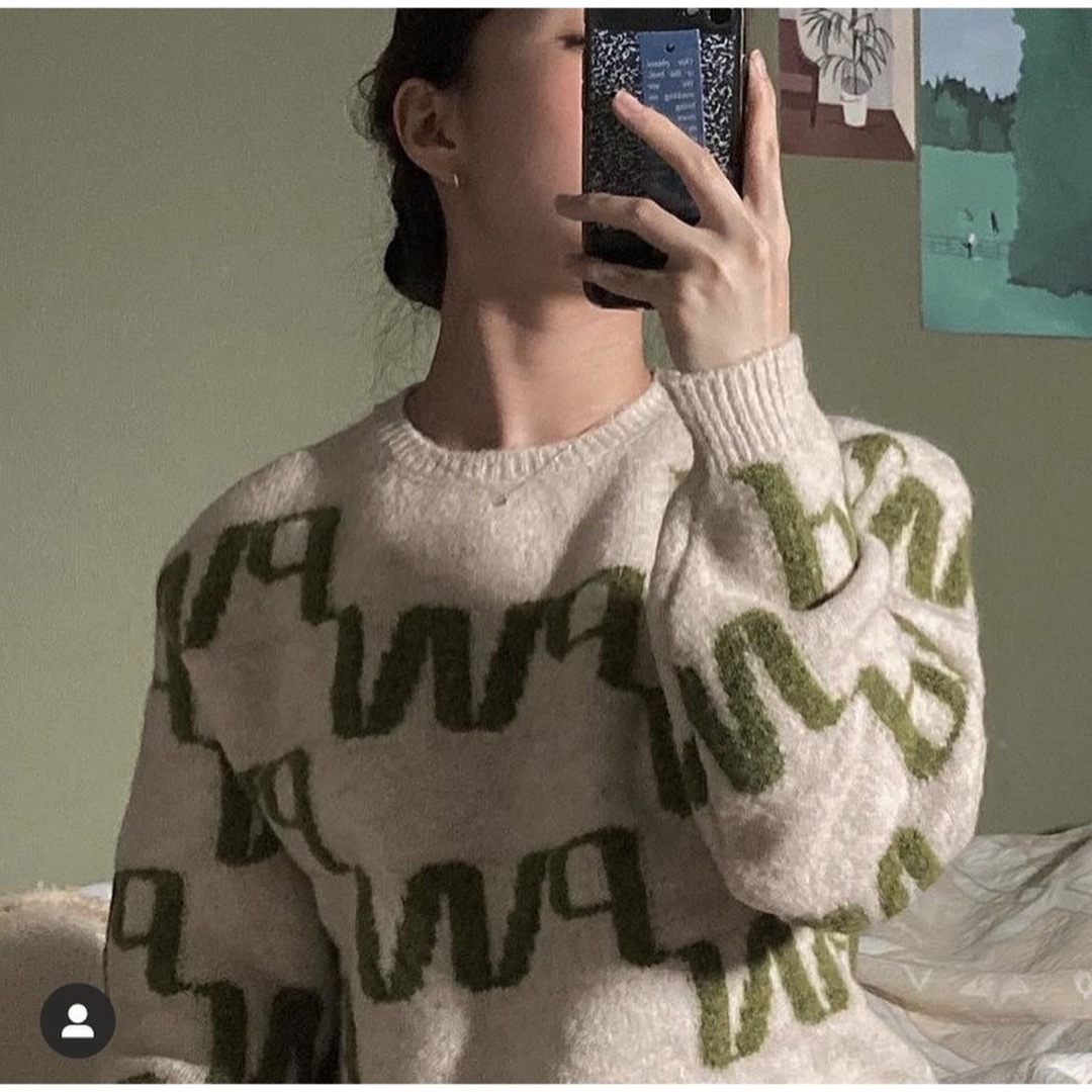 6 (ROKU)(ロク)のpaloma wool パロマウール Windows pullover レディースのトップス(ニット/セーター)の商品写真